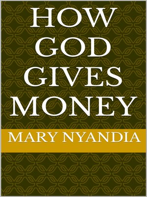 cover image of HOW GOD GIVES MONEY